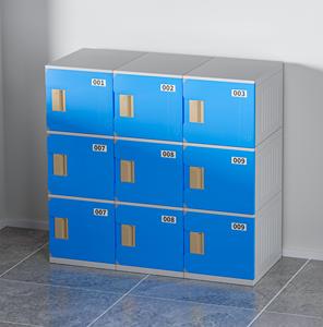 Spacious Sturdy Trendy Plastic ABS Locker Cabinet Customizable Size 4-5L Children's Durable Multifunctional Detachable Dustproof - Product Image 3