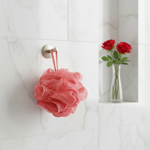 Spugna Esfoliante Lusso Eco-Friendly con Logo Personalizzato, Bomba da Bagno Schiumogena, Loofah Esfoliante per <span class=keywords><strong>Hamam</strong></span>, Palla in Poliestere alla Moda - Product Image 2