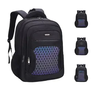 BESTWILL-mochila impermeable para ordenador portátil para hombre, Maleta de 14, 16 y 18 pulgadas, con logotipo personalizado OEM, color negro, 2022 unidades