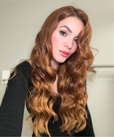 Extensions de cheveux naturels à clipser, cheveux vierges Remy, double épaisseur, cuticules alignées, invisibles, sans couture, pointes pleines, teintables, blond cendré décolorable