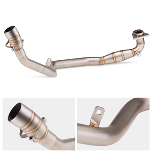 Per <span class=keywords><strong>Honda</strong></span> X-ADV <span class=keywords><strong>750</strong></span> XADV750 2017-2021 Scarico Moto Modificato Slip-On Tubo di Collegamento Anteriore Centrale per Silenziatore da 51mm - Product Image 2