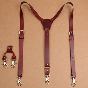 Vendita calda di giovani in vera pelle bretelle a gancio tracolla Casual alla moda spallacci per gli uomini per decorazioni di nozze - Product Image 1