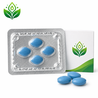 Compléments alimentaires à base de plantes pour hommes, comprimés pour la force, soins de santé nutritionnels, soutien immunitaire, bien-être adulte, pilule bleue personnalisée