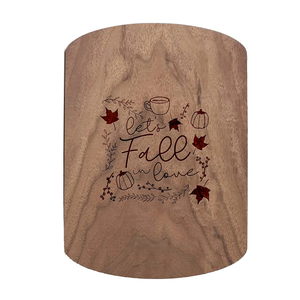 Calabazas Acacia Madera Festiva Otoño Tabla de cortar Cosecha de otoño Bienvenido Otoño Signo Decoración Tabla de cortar - Product Image 1