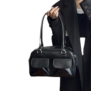 Borse a <span class=keywords><strong>tracolla</strong></span> Vintage da donna semplice <span class=keywords><strong>borsa</strong></span> da lavoro da donna in pelle sintetica <span class=keywords><strong>borsa</strong></span> da donna <span class=keywords><strong>bordeaux</strong></span> <span class=keywords><strong>bordeaux</strong></span> borse grandi - Product Image 5