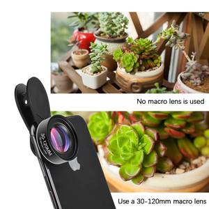 Objectif macro pour téléphone portable 4K <span class=keywords><strong>HD</strong></span> 30-120 mm pour la photographie de cils, de bijoux et de diamants - Product Image 2