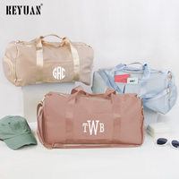 Sacs de sport et de voyage personnalisés grande capacité avec logo sur mesure pour femmes, organisateurs de gym avec impression personnalisée, vente en gros