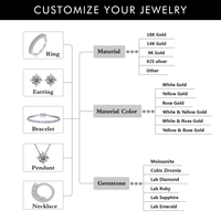 Bague en Or Massif Luster Jewelry 10k 14k 18K pour Couples, Bagues de Fiançailles et de Mariage en Or Uni, Conçues par des Designers Renommés