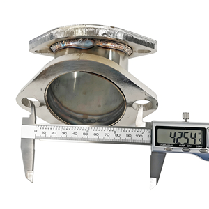 3 inçten 3 inçe 2 Cıvatalı Flanşlı 45 Derece Dirsek Adaptörü - Product Image 3