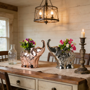 <span class=keywords><strong>กระถาง</strong></span>เซรามิกพร้อม<span class=keywords><strong>ต้นไม้</strong></span>ประดิษฐ์ - ของตกแต่งทางเข้าภายในบ้านและสำนักงาน - Product Image 4