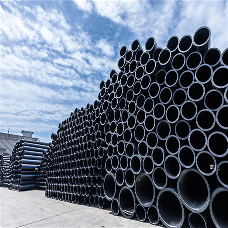 2024 new products PE water Poly pipes 250mm Corrosion Resistant HDPE pipe for water supply