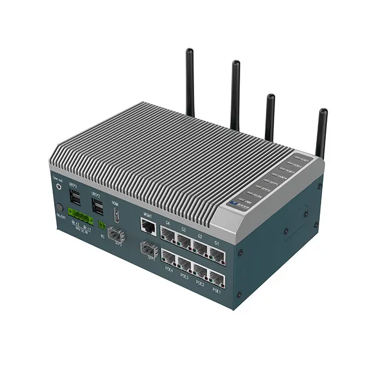 Core I3/I5/I7 Seriële Server Rs485 Naar Ethernet Converter Aanpassen Algoritmen Iot Device Gateway Mec