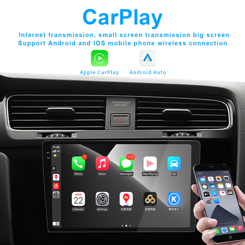 8 ядер автомобильный dvd мультимедийный плеер Радио Видео Стерео carplay/android Авто 4G + Wifi gps навигационная аудиосистема