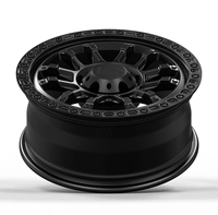 Jantes en alliage d'aluminium forgé Leyi Koala LY065, noires, concaves, 6061-T6, 17-21 pouces, 5x127, 6x139.7, compatibles avec Jeep Wrangler Y61 Y60