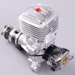 Motor de gasolina DLE30 de 30cc para avión RC, modelo de ala fija, monocilíndrico, dos escapes, refrigeración por aire, arranque manual, de un solo toque. - Product Image 2