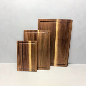 Acacia Wood Cutting Board Rectangle 23x15x1.5 30.5x20x1.5 38x26x1.5 Durable Chopping Block <b>Set</b> - Product Image 1