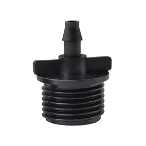 Boquilla de microaspersión de 6 mm, 6.5 mm, 7.5 mm con conector de extremo plano roscado, accesorio de riego por goteo para invernadero y huerto - Product Image 3