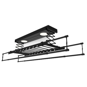 Intelligent electric clothes drying rack ultra-thin clothes dryer telescopic rod balcony remote control voice control - Product Image 4