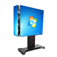 Venta caliente P1.25 Interior a todo Color Alta frecuencia de actualización Pantalla LED TV 110-200 pulgadas Pared de video para uso en ascensor de tienda minorista