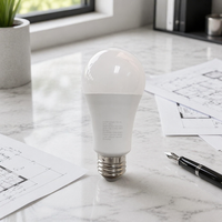 Ampoule LED à spectre complet à faible EMF, sans scintillement, dimmable, CRI97, Seoul 3030, E26, 120V, lumière naturelle du soleil pour les utilisateurs ayant de hautes exigences visuelles