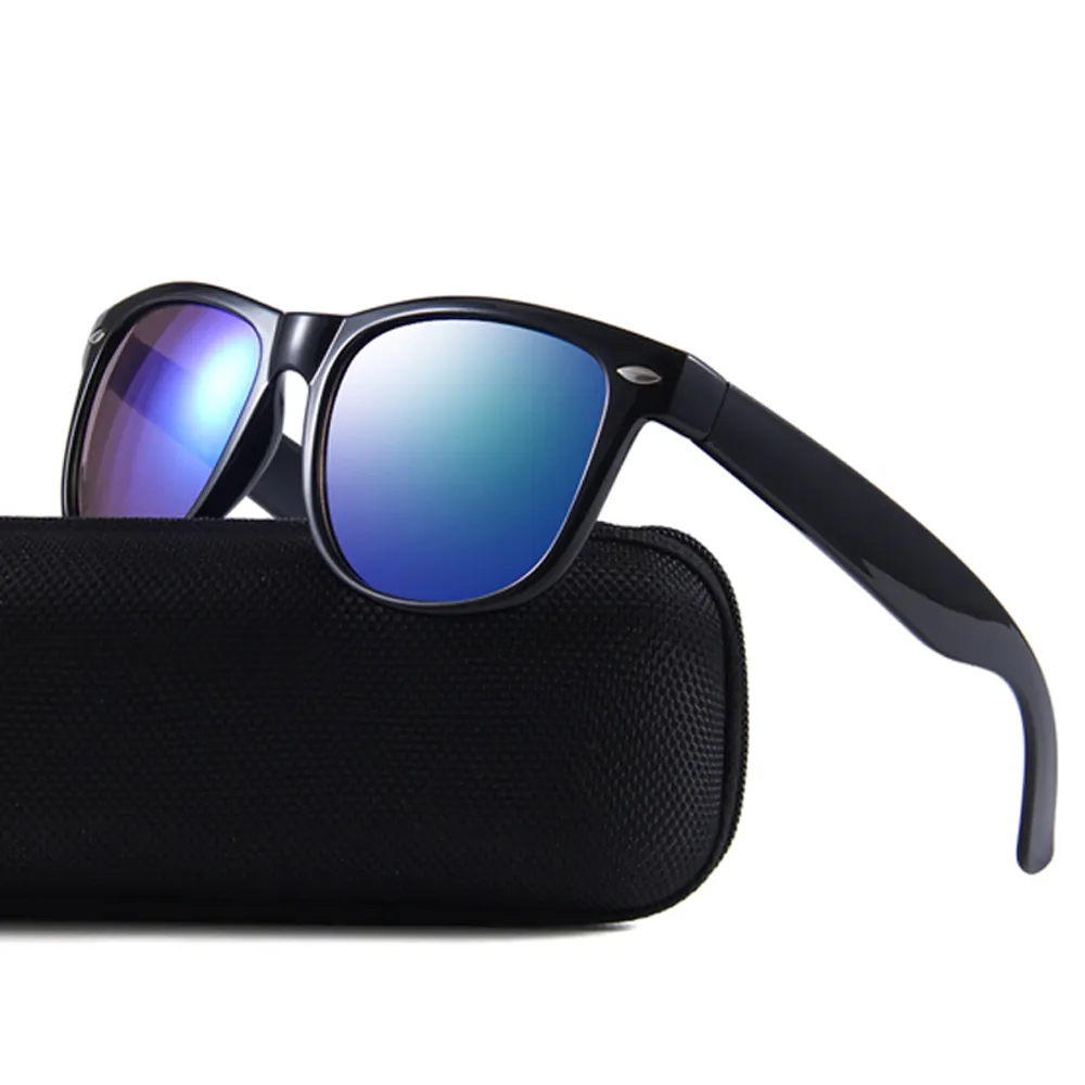 Оптовая продажа из Китая, мужские пластиковые очки, поляризованные солнцезащитные очки на заказ 2021