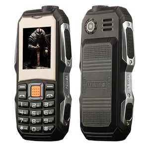 L9 Triple Proofing Elder Phone Waterproof Shockproof Dustproof 3800mAh Battery 1.8 inch 21 Keys LED Flashlight FM Dual SIM