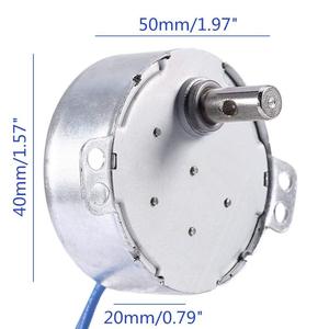 มอเตอร์ซิงโครนัส Tyc AC 100-127V 50/60Hz 4W 5-6 รอบต่อนาที หมุนทวนเข็มนาฬิกา/ตามเข็มนาฬิกา แบบยึดหน้าแปลน - Product Image 4