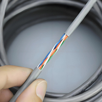 Cable de Conexión Ethernet Cat5E RJ45 de Alta Velocidad DingLiang, 1m-20m, UTP/FTP/SFTP, Cobre Libre de Oxígeno, Trenzado