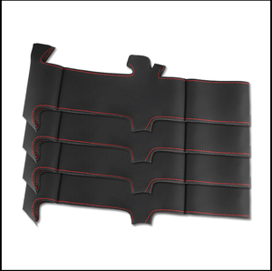 Funda de cuero para volante de coche <span class=keywords><strong>Audi</strong></span>, cubierta de cuero genuino con puntada a mano personalizada, para <span class=keywords><strong>Audi</strong></span> 2020, <span class=keywords><strong>A8</strong></span>, L, 60, TFSI, e-tron Sportback <span class=keywords><strong>2021</strong></span> - Product Image 3
