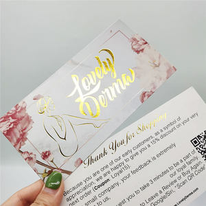 Carte de remerciement personnalisée de luxe en papier épais, carte de vœux de Noël, carte de vœux d'anniversaire colorée - Product Image 3