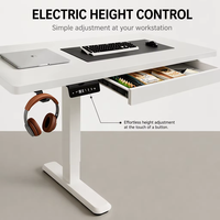 Pieds de table réglables en hauteur, table électrique ergonomique à hauteur réglable, mobilier de bureau, table de travail