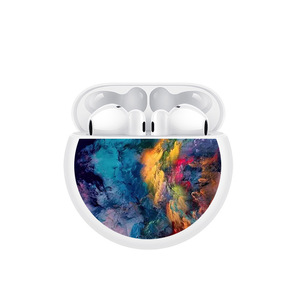 Autocollant pour écouteurs Huawei Freebuds 4, étui en TPU imperméable anti-rayures avec impression numérique - Product Image 5