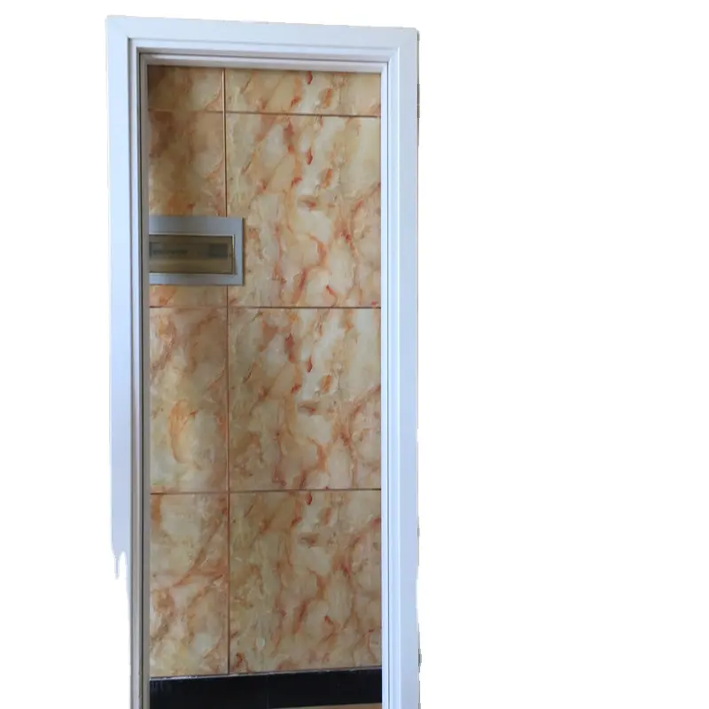 wood and Plastic Material and PVC/UPVC Surface treatment plastic door frame