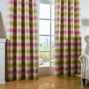 QINUO HOME 52"*63" Luxury Chenille Yarn Dyeing Grommet Top Thermal Insulated Curtains for Living Room Set of 2 Panels