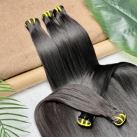 Grossiste – Tissages de cheveux humains 100 % naturels, grade 12A, lisses, bruts, vietnamiens, avec cuticules alignées