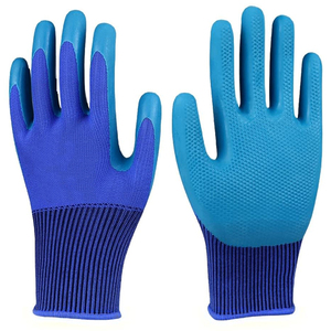 Guantes de trabajo de nailon de alta calidad Nuevo látex para guantes industriales para trabajos de construcción - Product Image 1