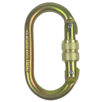 25KN מהיר שחרור Carabiner מתכת בטיחות Carabiner אביב מסתובב הצמד ווי מלא גוף לרתום מזויף וו