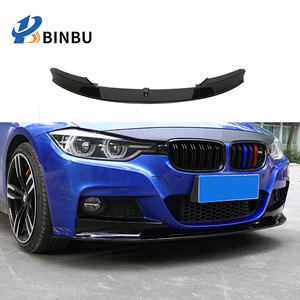 Voor Bmw 3 Serie F30 F35 Mt Front Lip Diffuser Bumper Kit <span class=keywords><strong>M</strong></span>-Tech Zwarte Auto Bumper Kit Auto inbouwen 2013-2018 - Product Image 2