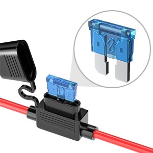 18AWG cáp quang điện nhanh chóng ngắt kết nối SAE Cáp motorcy Pin sạc cáp khai thác 18AWG Đồng SAE O-ring thiết bị đầu cuối - Product Image 5