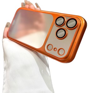 Coque Ultra Fine Givrée en TPU Électroplaqué pour iPhone 17 Pro et Apple 17 Pro Max – Luxe, Anti-Traces de Doigts, Magnétique, Antichoc - Product Image 5