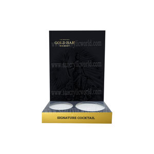 ขาตั้งจอแสดงผลขวดเหล้าทำจากอะคริลิค LED งานตามสั่ง - Product Image 1