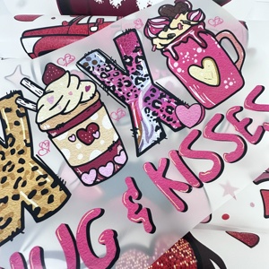 Factory Custom Dtf <strong>Transfers</strong> <strong>Heat</strong> <strong>Transfer</strong> Designs Ready to Press Logo Film Iron on Sticker <strong>Heat</strong> <strong>Transfer</strong> <strong>Prints</strong> on Garments - Product Image 5