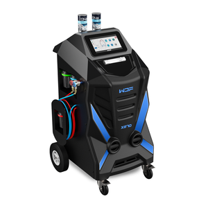 Máquina <span class=keywords><strong>de</strong></span> Recuperación y <span class=keywords><strong>Carga</strong></span> <span class=keywords><strong>de</strong></span> Aire Acondicionado <span class=keywords><strong>R134A</strong></span> Totalmente Automática, Compatible con ISV Charge, Pequeña, Puede Cargar X870 para Todos los Autos - Product Image 1