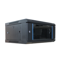 Rak Kabinet Server Jaringan 19'' OEM DDF Mini 4RU 6RU 9RU Data Case Wall-Mount Pemasok Pabrik 4U 6U 9U