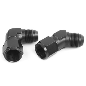 Adaptateur en alliage d'aluminium à 90 degrés AN4-12 pour système de refroidissement d'huile automobile - Product Image 4