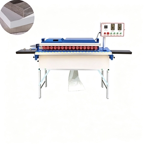 Machine de bordage automatique haute vitesse avec coupe de têtes et de queues pour le mobilier - Product Image 3