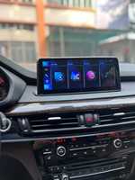 Écran autoradio 10,25 pouces avec système Linux pour BMW X5 X6, mise à niveau de l'écran de voiture, CarPlay sans fil, Wifi, Bluetooth, audio