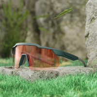 Nouveauté Lunettes de soleil de sport photochromiques UV400 pour la course à pied et le cyclisme en plein air, lunettes de protection contre le vent pour hommes