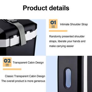 Réfrigérateur de voiture 10L, mini-réfrigérateur pour véhicule et usage domestique, dortoir, camion, double usage chaud/froid, contrôle de la température, affichage numérique - Product Image 5