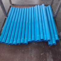 Tuyaux de puits profond en PVC haute pression DN80 DN150 DN100 pour l'alimentation en eau, filtre en plastique PVC 110 mm